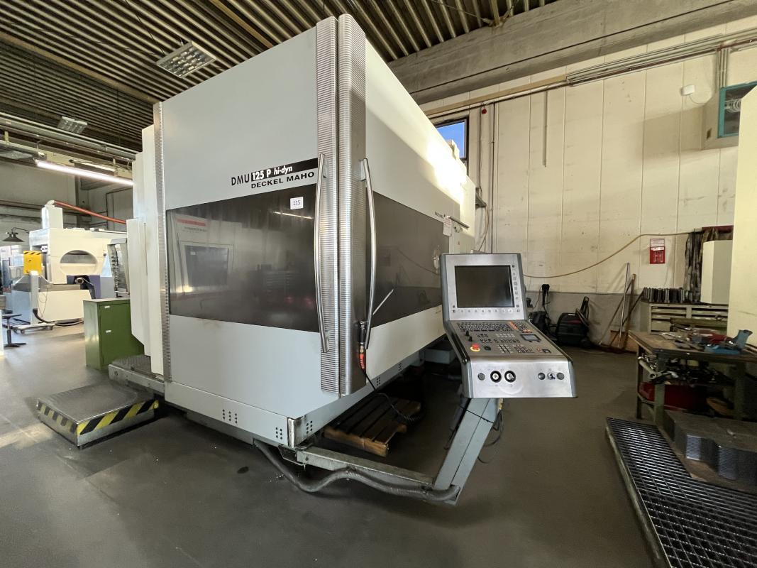 Universal-Bearbeitungszentrum DMG DECKEL MAHO DMU 125 P retrofit